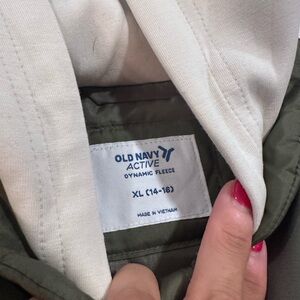 Old Navy Olive and Gray Jacket